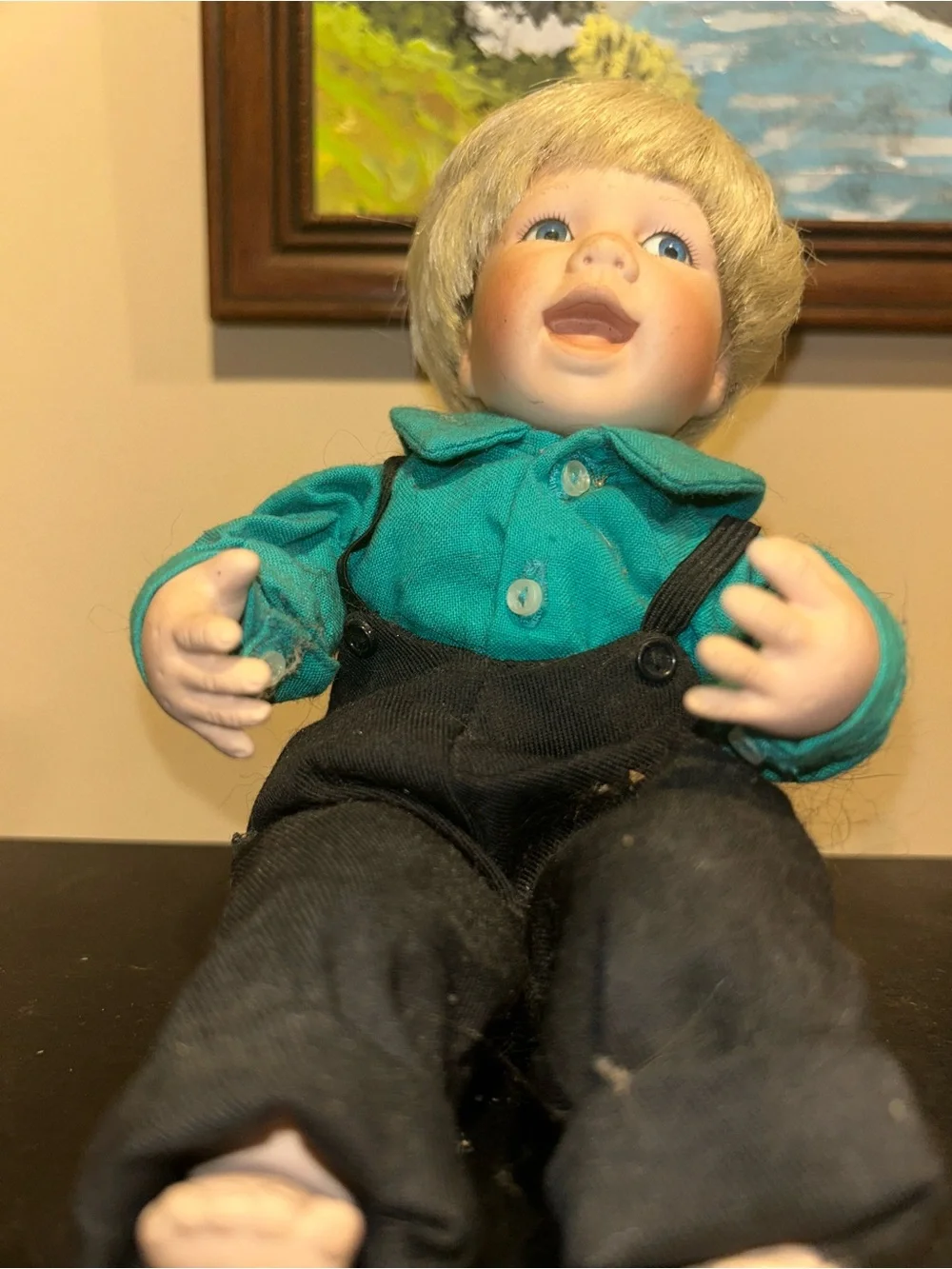 Baby Boy Porcelain Doll